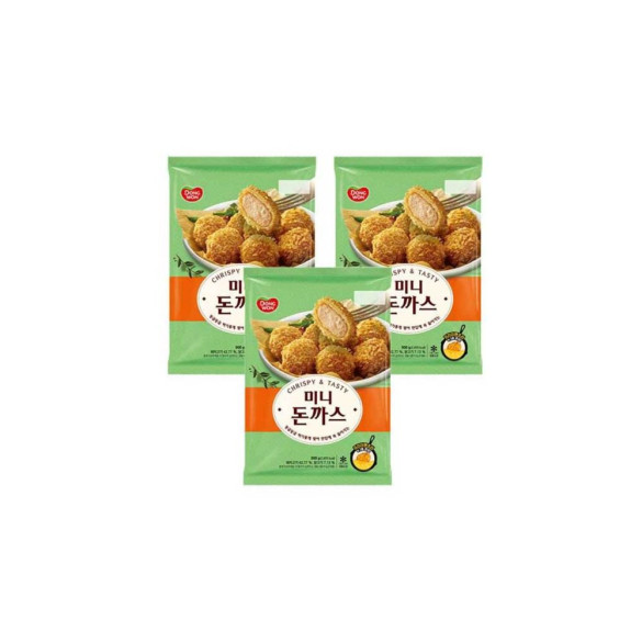 미니돈까스 900g 3개 